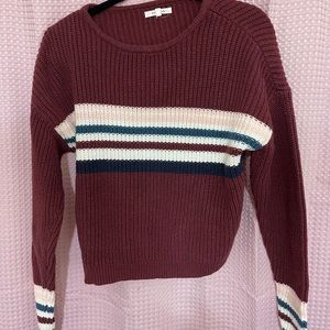 Burgundy pacsun sweater